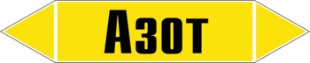 Маркировка трубопровода "азот" (пленка, 126х26 мм) - Маркировка трубопроводов - Маркировки трубопроводов "ГАЗ" - Магазин охраны труда ИЗО Стиль
