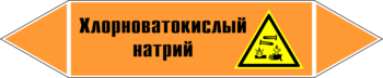 Маркировка трубопровода "хлорноватокислый натрий" (k10, пленка, 507х105 мм)" - Маркировка трубопроводов - Маркировки трубопроводов "КИСЛОТА" - Магазин охраны труда ИЗО Стиль