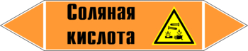 Маркировка трубопровода "соляная кислота" (k26, пленка, 126х26 мм)" - Маркировка трубопроводов - Маркировки трубопроводов "КИСЛОТА" - Магазин охраны труда ИЗО Стиль